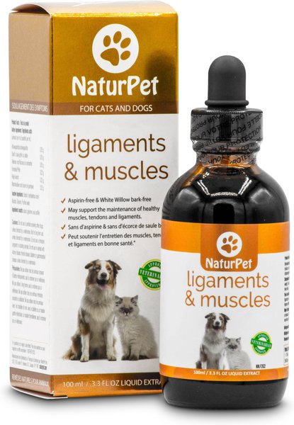 NaturPet Ligament & Muscles Pet Supplement, 100-ml bottle slide 1 of 6