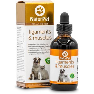 NaturPet Ligament & Muscles Pet Supplement, 100-ml bottle