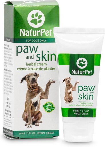 NaturPet Paw & Skin Herbal Cream for Dogs, 60-ml bottle