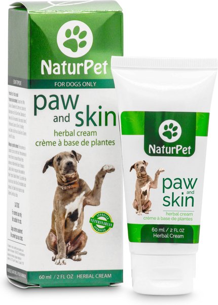 NaturPet Paw & Skin Herbal Cream for Dogs, 60-ml bottle slide 1 of 6