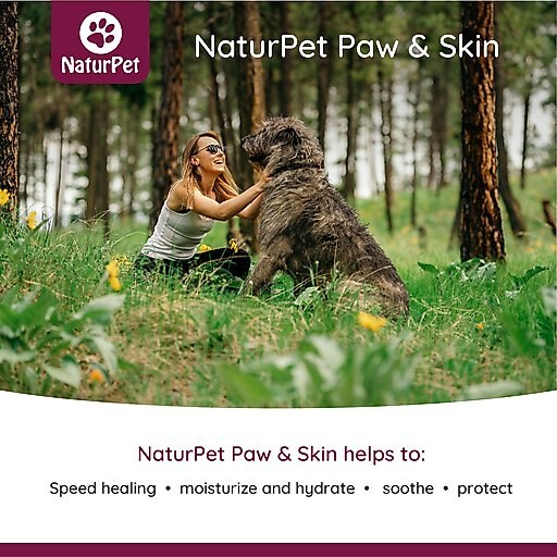 NaturPet Paw & Skin Herbal Cream for Dogs, 60-ml bottle