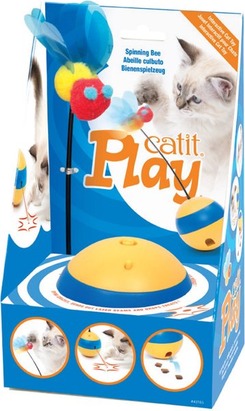 Catit Play Spinning Bee Interactive Cat Toy slide 1 of 6