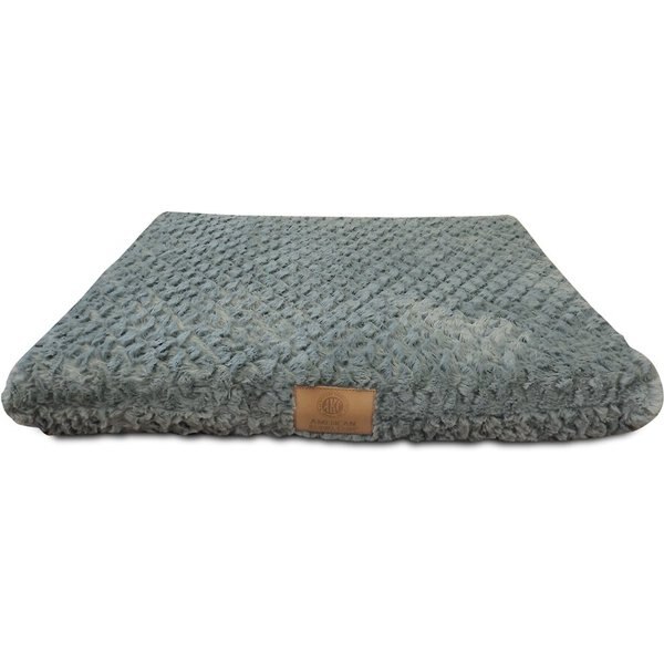 AMERICAN KENNEL CLUB AKC Orthopedic Dog Crate Mat, Green, 36 x 23in