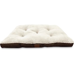 American Kennel Club AKC Burlap Dog Crate Mat, Brown, 24 x 17-in