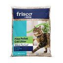 Frisco Pine Pellet Unscented Non-Clumping Wood Cat Litter, 20-lb bag