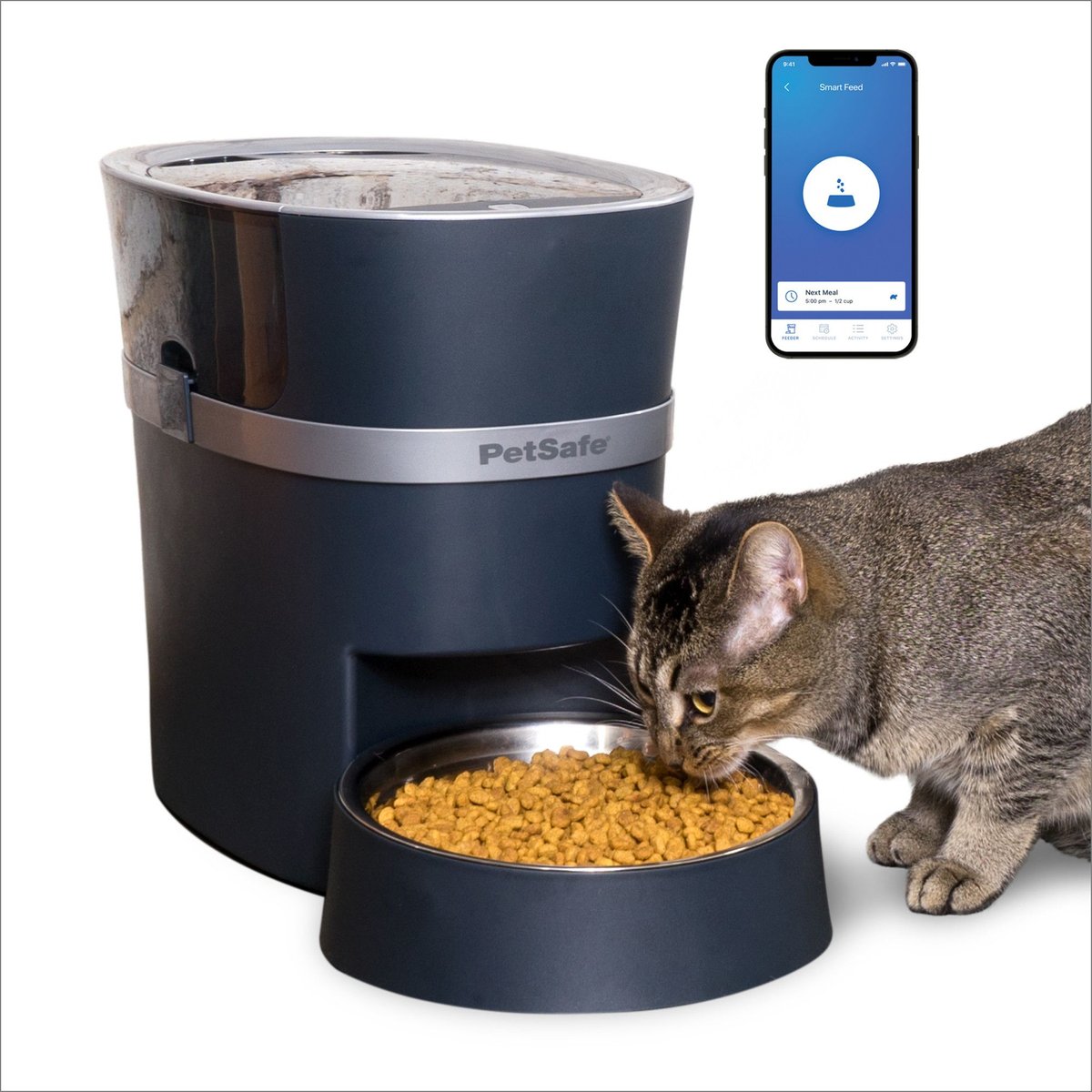 Wireless top cat feeder