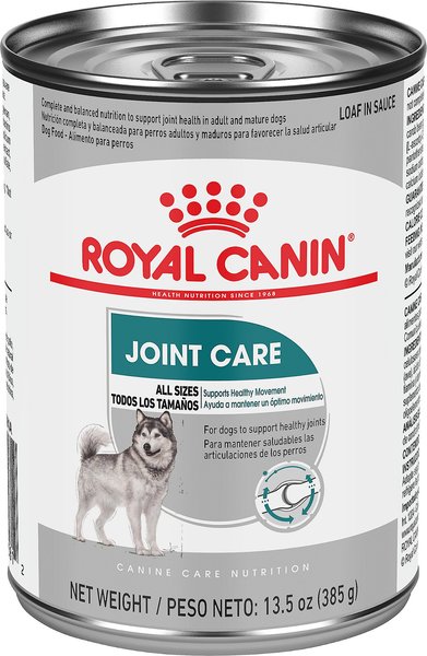 Royal Canin Canine Care Nutrition Joint Care Loaf in Sauce Canned Dog Food, 13.5-oz, case of 12 slide 1 of 7