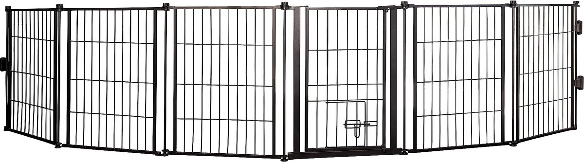 CARLSON PET PRODUCTS Weatherproof Outdoor Super Wide Dog Gate