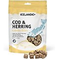 Icelandic+ Grain-Free Cod & Herring Combo Bites Dog Treats, 3.5-oz bag