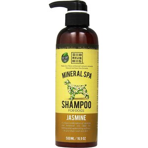 RELIQ Mineral Spa Jasmine Pet Shampoo, 16.9-oz bottle