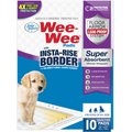 Wee-Wee Insta-Rise Border Dog Pee Pads, 22 x 23-in, 10 count, Unscented