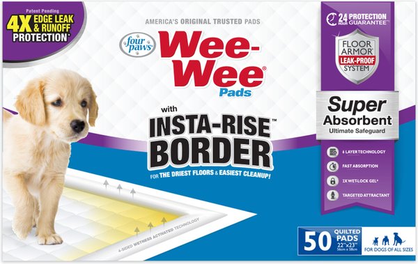 Chewy pee outlet pads