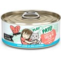 BFF Play Pate Lovers Salmon & Tuna Tuck Me In Wet Cat Food, 5.5-oz can, pack of 8