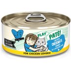 BFF Play Pate Lovers Chicken Checkmate Wet Cat Food, 5.5-oz can, pack of 8
