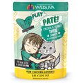BFF Play Pate Lovers Chicken & Turkey Tiptoe Wet Cat Food, 3-oz pouch, pack of 12