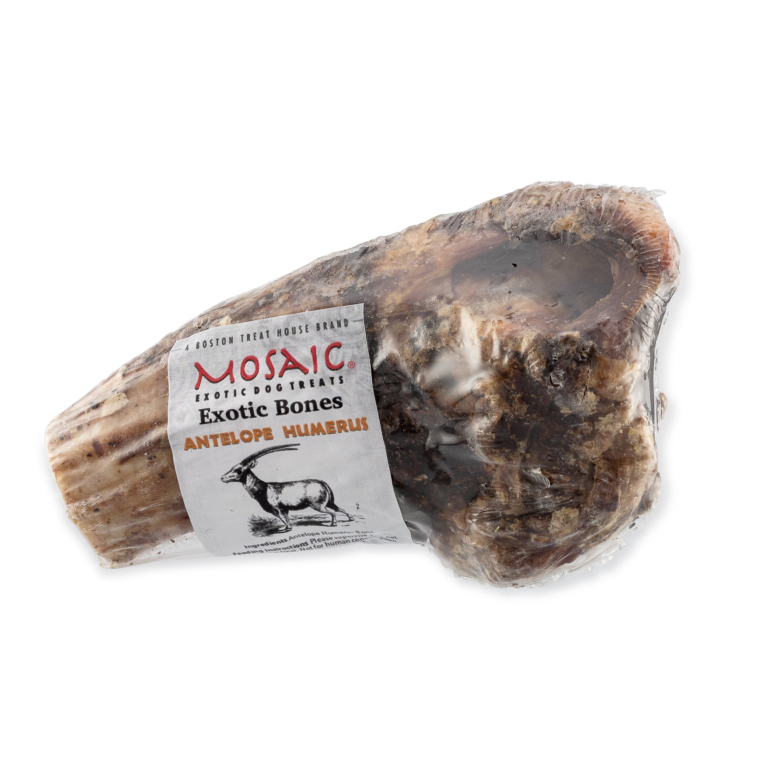 Mosaic Ostrich Burgers Banana \u0026 Flaxseed Exotic Dog Treats