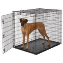 MidWest Solution Series XX-Large Heavy Duty Single Door Wire Dog Crate, 54-in L x 37-in W x 45-in H