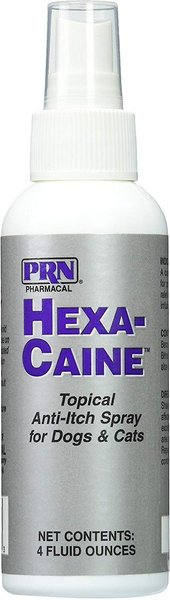 PRN Pharmacal Hexa-Caine Topical Anti-Itch Dog & Cat Spray, 4-oz bottle slide 1 of 2