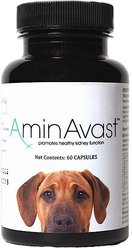 AminAvast Kidney Support Dog Supplement, 60 count