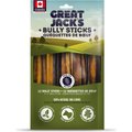 Great Jack's Canada Made Bully Sticks Dog Treats, 5-7-in, 12 count