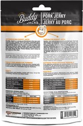 Buddy Jack's Pork Jerky Human-Grade Dog Treats, 2-oz bag slide 2 of 7