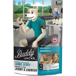 Buddy Jack's Lamb Jerky Human-Grade Dog Treats, 14-oz bag