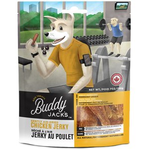 Buddy Jack's Chicken Jerky Human-Grade Dog Treats, 7-oz bag