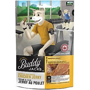 Buddy Jack's Chicken Jerky Human-Grade Dog Treats, 14-oz bag