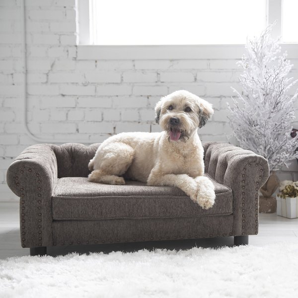 LA-Z-BOY Furniture Sofa Dog Bed, Granite - Chewy.com