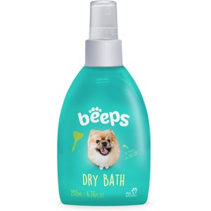 Beeps Dry Bath Dog Spray, 6.76-oz bottle