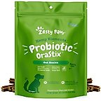 Zesty Paws Hemp Elements Probiotic OraStix Peppermint Flavored Dog Dental Chews, 25-oz bag