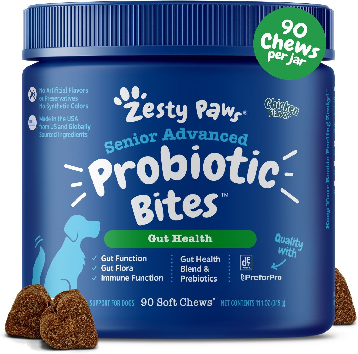 zesty probiotic bites