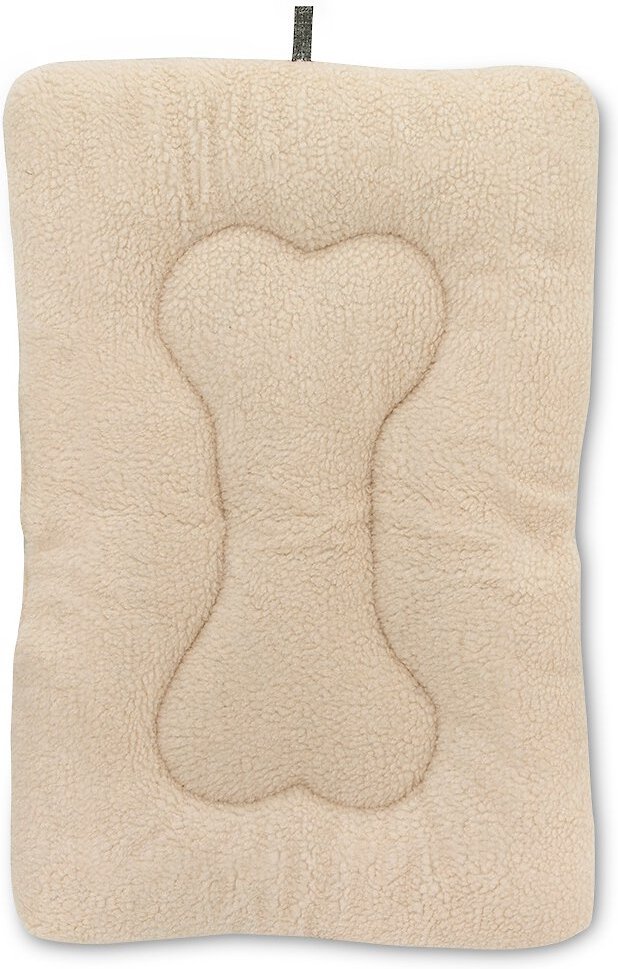 BEST PET SUPPLIES Heavy Duty Dog Crate Mat, Brown Linen, Large