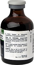 Acepromazine (acepromazine maleate) Injectable for Dogs, Cats & Horses, 10-mg/mL, 50-mL multi-dose vial slide 2 of 2