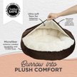 Best Friends by Sheri Sherpa Igloo Covered Cat & Dog Bed