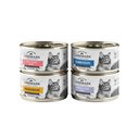 American Journey Landmark Seafood & Chicken in Broth Variety Pack Grain-Free Canned Cat Food, 3-oz can, case of 12