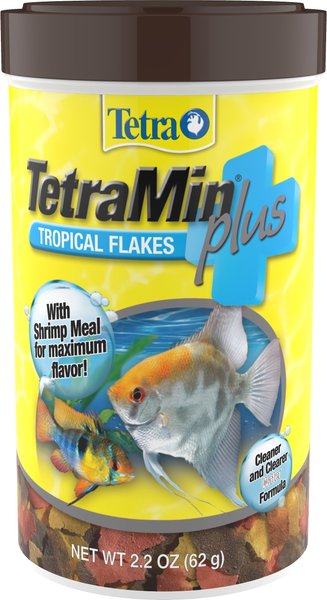 TetraMin Plus Tropical Flakes Fish Food, 2.2-oz bottle slide 1 of 7