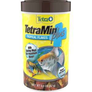 TetraMin Plus Tropical Flakes Fish Food, 2.2-oz bottle