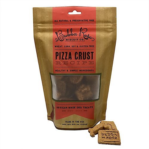 Bubba Rose Biscuit Co. Pizza Crust Dog Treats, 6.5-oz bag slide 1 of 3