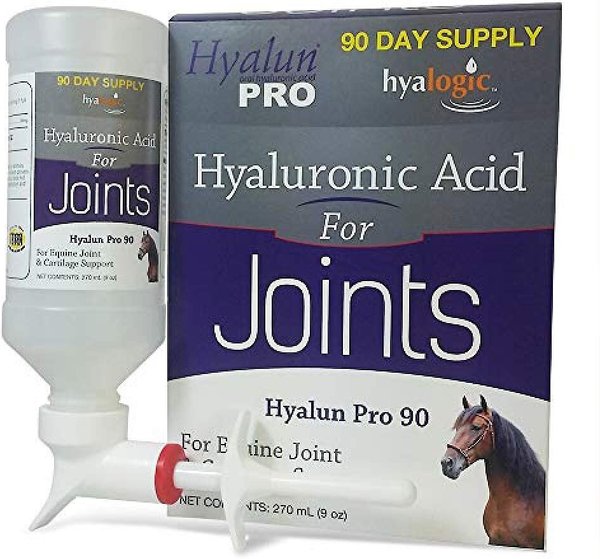 HYALUN Pro Hyaluronic Acid Joint Support Liquid Horse Supplement, 270