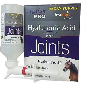 Hyalun Pro Hyaluronic Acid Joint Support Liquid Horse Supplement, 270-mL bottle