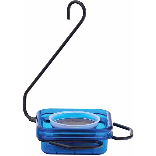 HUMMER'S GALORE Tropical Blue Sky Flower Hummingbird Feeder, 16oz