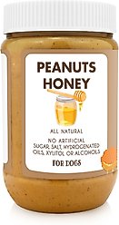 Bark Bistro Company Buddy Budder Ruff Ruff Raw Peanut Butter Lickable Dog Treats, 17-oz jar slide 2 of 3