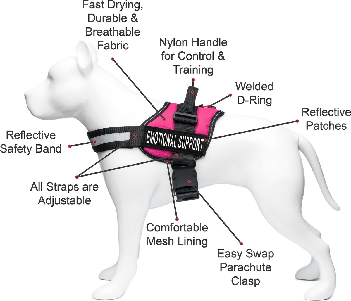 Emotional support animal sales harness