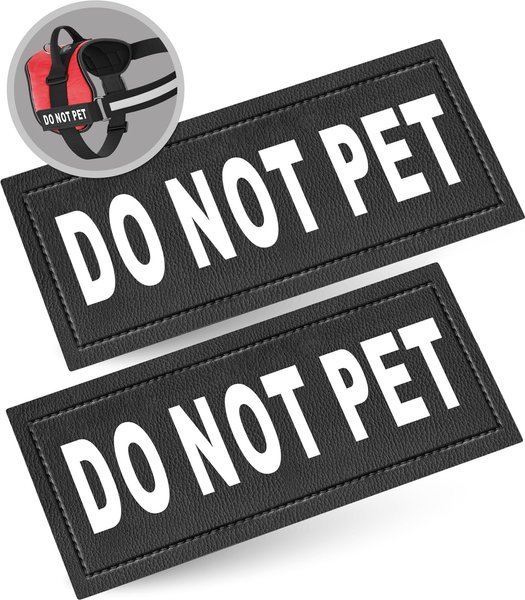 Industrial Puppy Do Not Pet Dog Patches, Small, 2 count slide 1 of 7