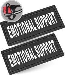 Industrial Puppy Emotional Support Dog Patches, Small, 2 count