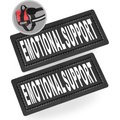 Industrial Puppy Emotional Support Dog Patches, X-Small, 2 count