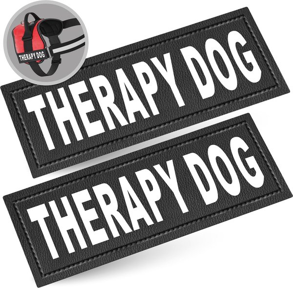 Industrial Puppy Therapy Dog Harness Patch, 2 count, Large slide 1 of 7