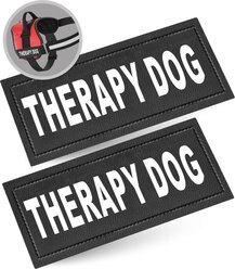 Industrial Puppy Therapy Dog Harness Patch, 2 count, Small