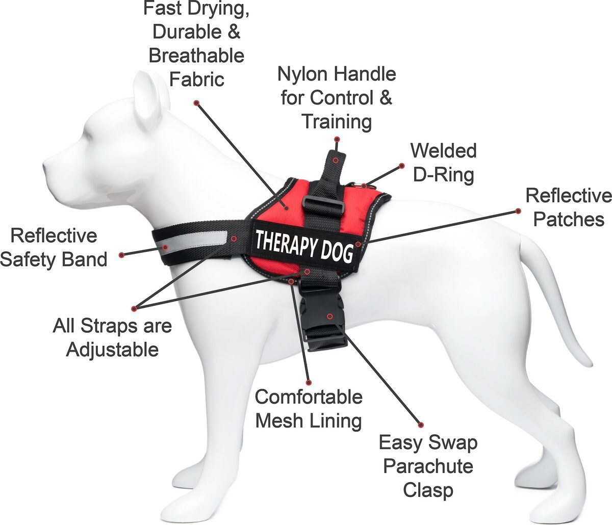 Industrial puppy service dog hot sale vest